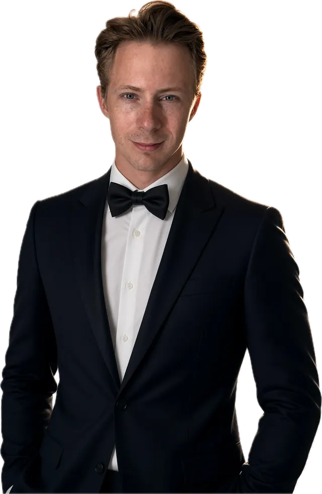 Marcus Wittenstam in a dark suit